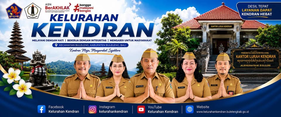 SELAMAT DATANG DI KELURAHAN KENDRAN